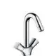 Hansgrohe-HG-Zweigriff-Waschtischarmatur-Logis-ohne-Ablaufgarnitur-chrom-71221000 gallery number 1